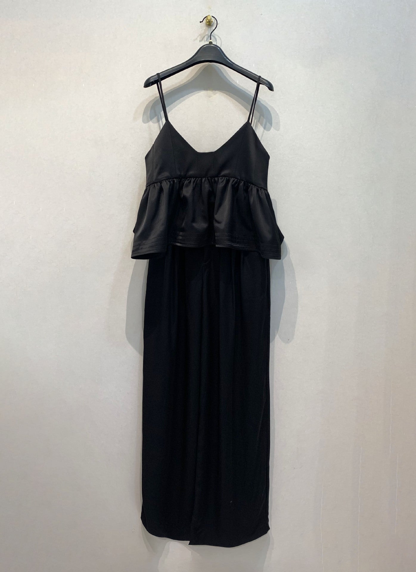 Spring and summer Kochi style gentle and lazy fashionable suspenders pants vacation casual loose and thin suit