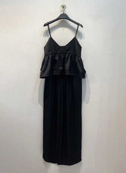 Spring and summer Kochi style gentle and lazy fashionable suspenders pants vacation casual loose and thin suit