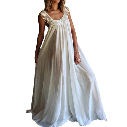 Spring summer long dress evening dress skirt high-end temperament long dress dress