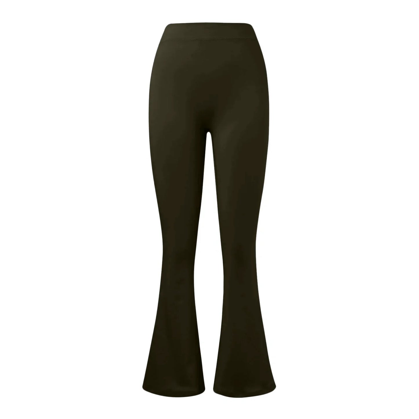 High Waist Flared Yoga Pants V-Back Hip Lifting Slim Fit Sports