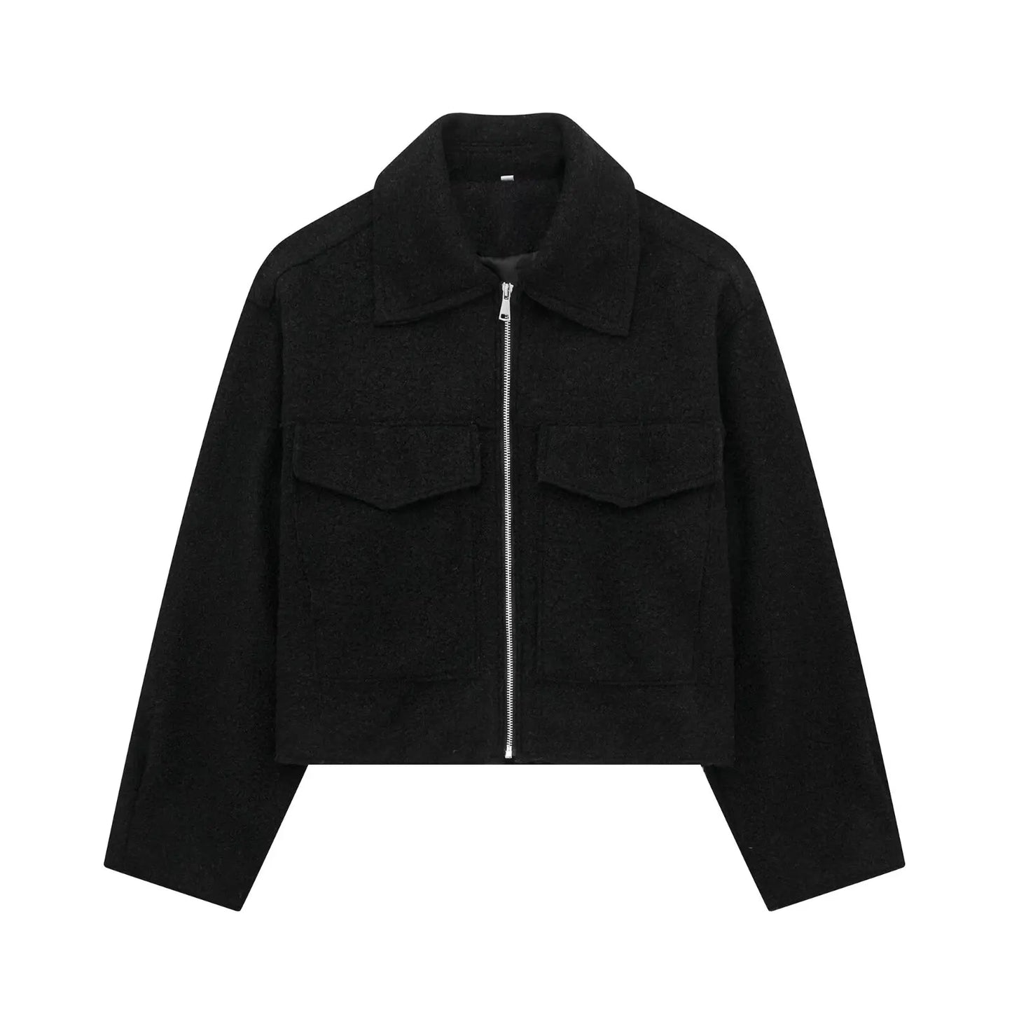 Women's Zipper Jacket with Pockets