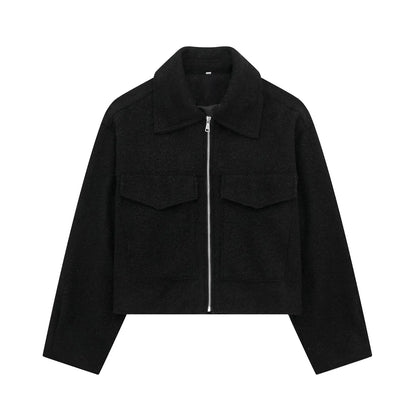 Women's Zipper Jacket with Pockets