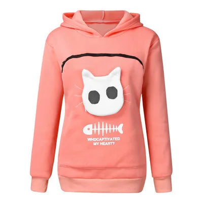 Hooded Sweatshirt with Kangaroo Pocket Long Sleeve Regular Fit