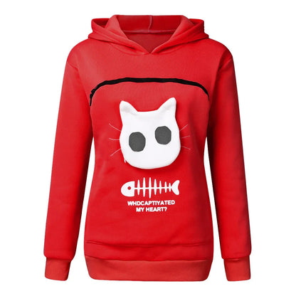 Hooded Sweatshirt with Kangaroo Pocket Long Sleeve Regular Fit