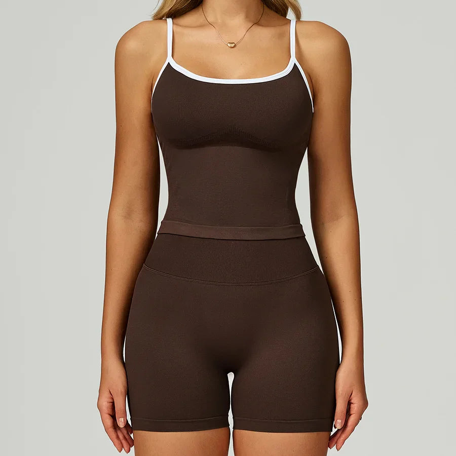 Women's 2-Piece Yoga Set - Sports Bra & Leggings Activewear