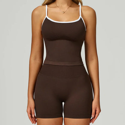Women's 2-Piece Yoga Set - Sports Bra & Leggings Activewear