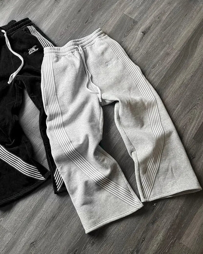 Cargo Pants Wide Leg Mid Waist Drawstring Pockets Loose Fit