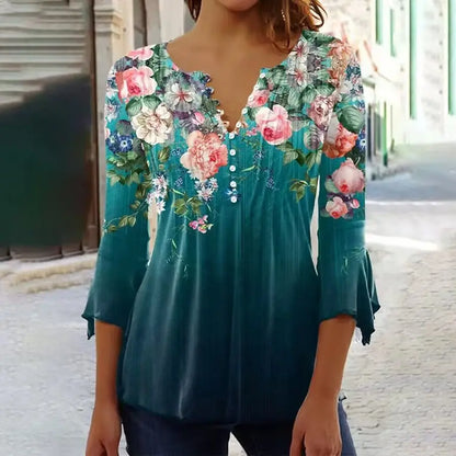 Women's Printed Casual Shirt