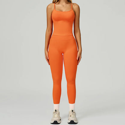 Women's 2-Piece Yoga Set - Sports Bra & Leggings Activewear