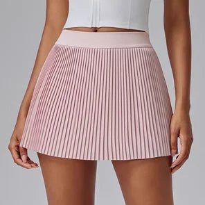 Women's Pleated Tennis Skirt with Shorts