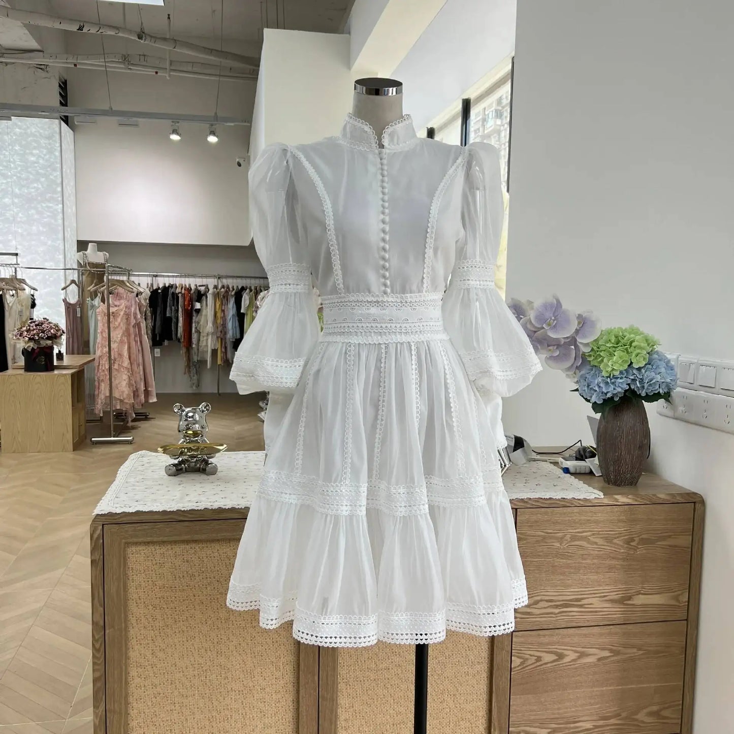 Women's Luxury Organza Prom Dress