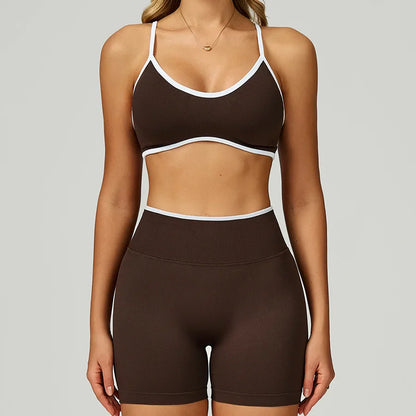 Women's 2-Piece Yoga Set - Sports Bra & Leggings Activewear