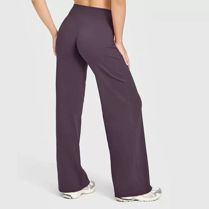Women's Flared Wide-Leg Yoga Pants
