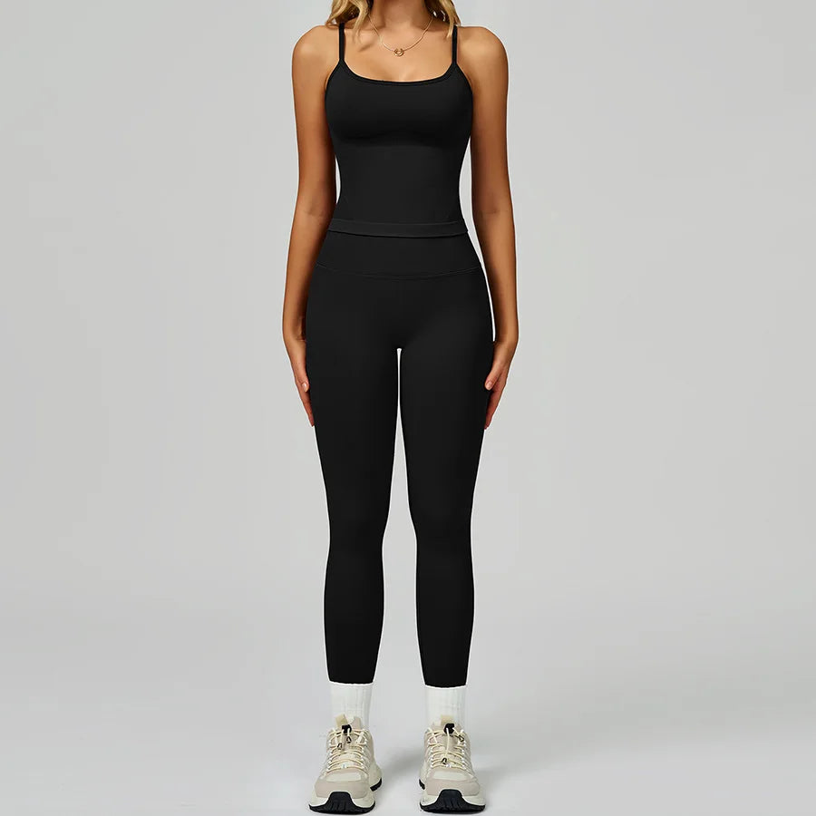 Women's 2-Piece Yoga Set - Sports Bra & Leggings Activewear