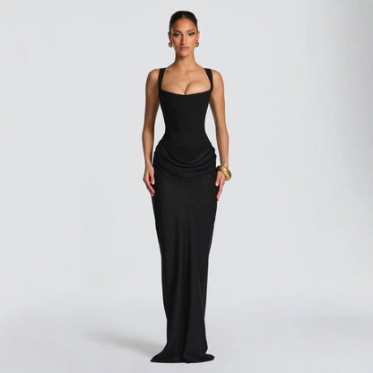 Slim Fit Cami Jumpsuit Dress