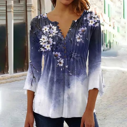 Women's Printed Casual Shirt