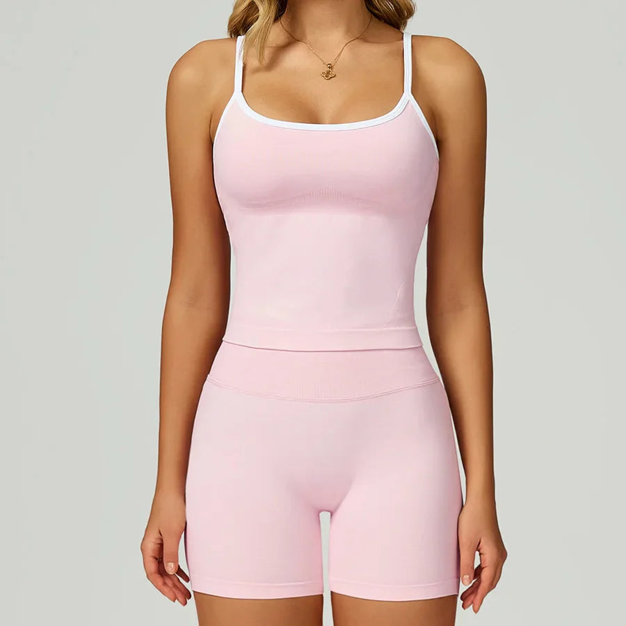 Women's 2-Piece Yoga Set - Sports Bra & Leggings Activewear