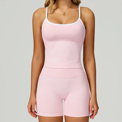 Women's 2-Piece Yoga Set - Sports Bra & Leggings Activewear