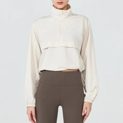 Women's Quarter-Zip Athletic Jacket