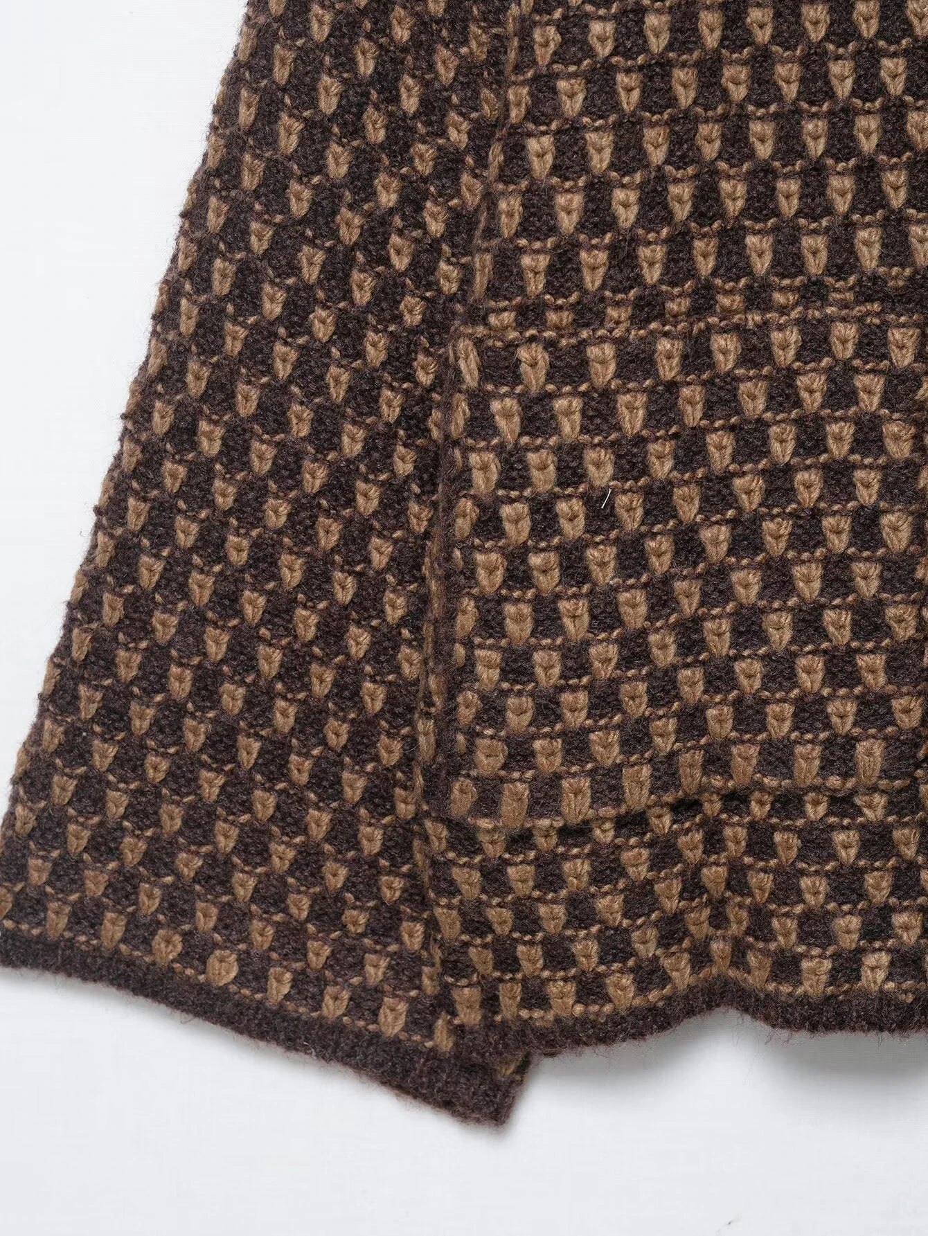 Women's Korean Style Knitted Cardigan - Loose Fit Button-Up Jacket