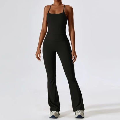 Seamless Yoga Set - Sports Bra, Crop Top & Leggings