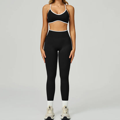 Women's 2-Piece Yoga Set - Sports Bra & Leggings Activewear