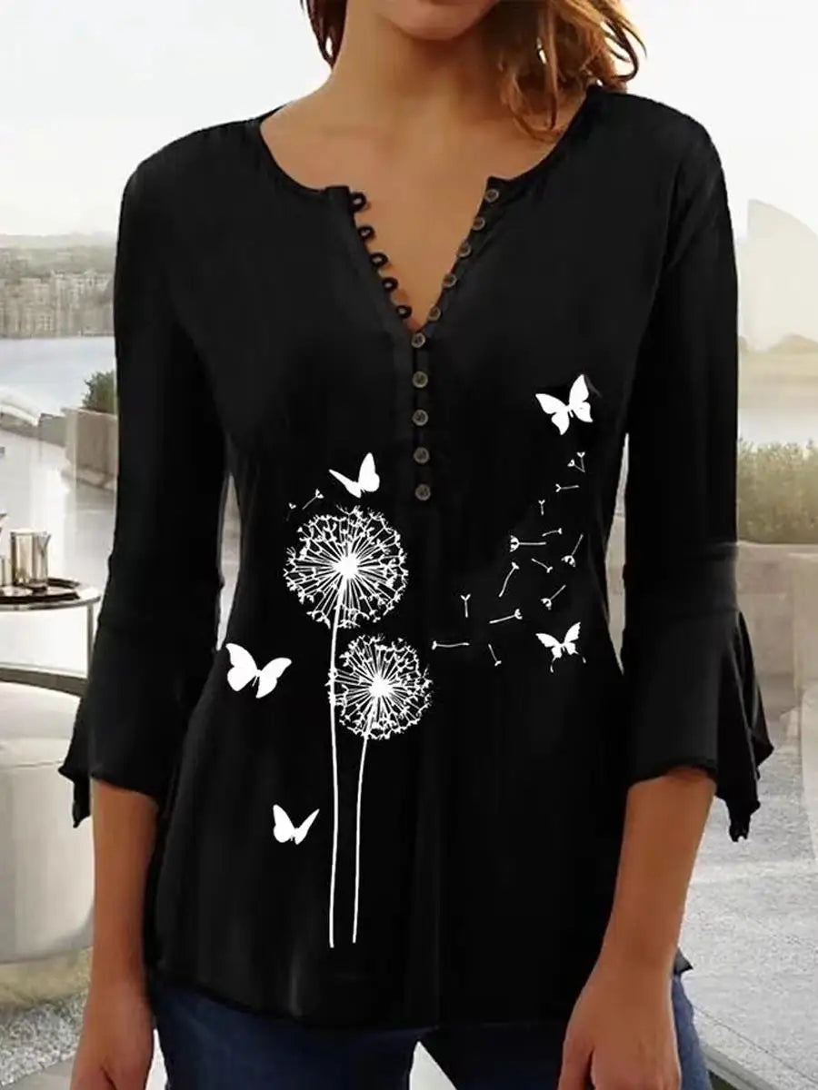 Women's Printed Casual Shirt