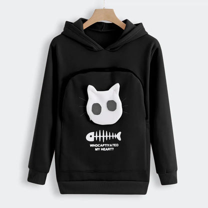 Hooded Sweatshirt with Kangaroo Pocket Long Sleeve Regular Fit