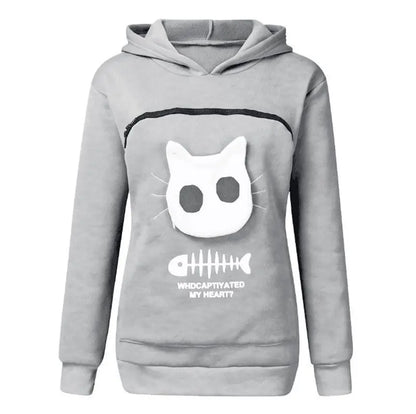 Hooded Sweatshirt with Kangaroo Pocket Long Sleeve Regular Fit