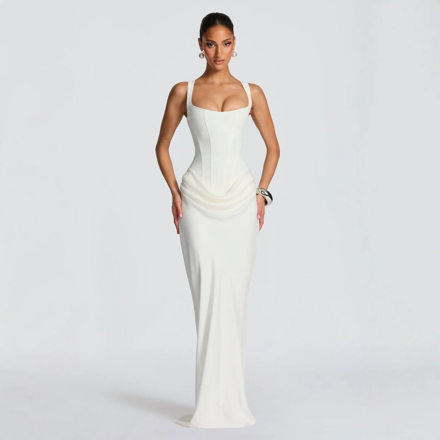 Slim Fit Cami Jumpsuit Dress