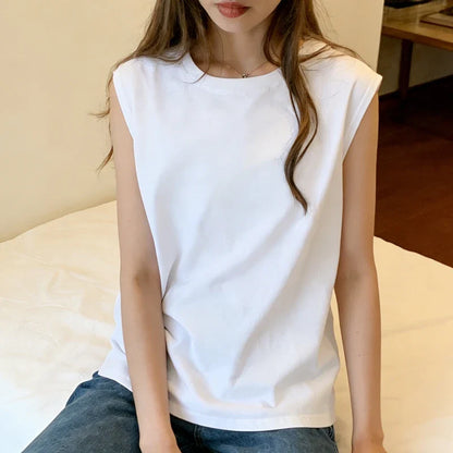 Loose Sleeveless Basic Tank Top