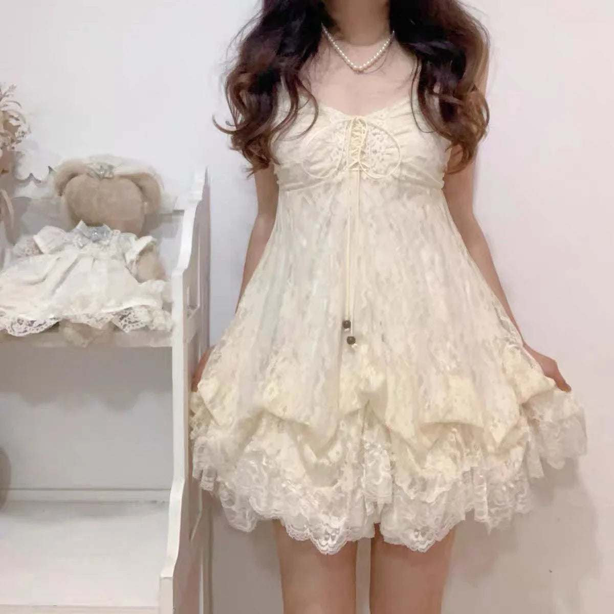 Women's Gothic Y2K Vintage Mini Dress