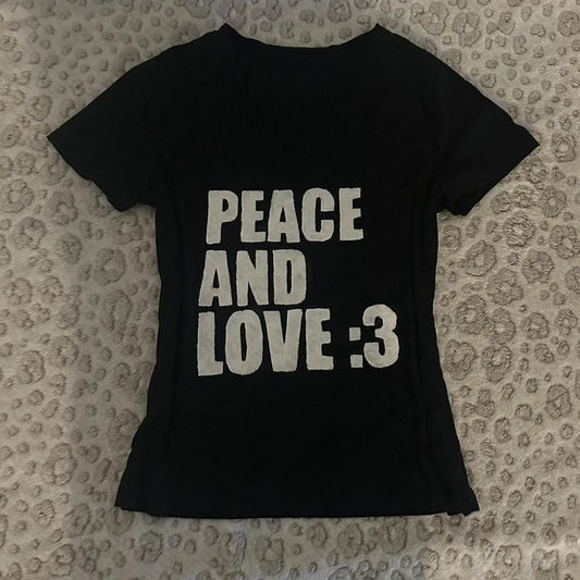 Women's Letter Print Crop Top