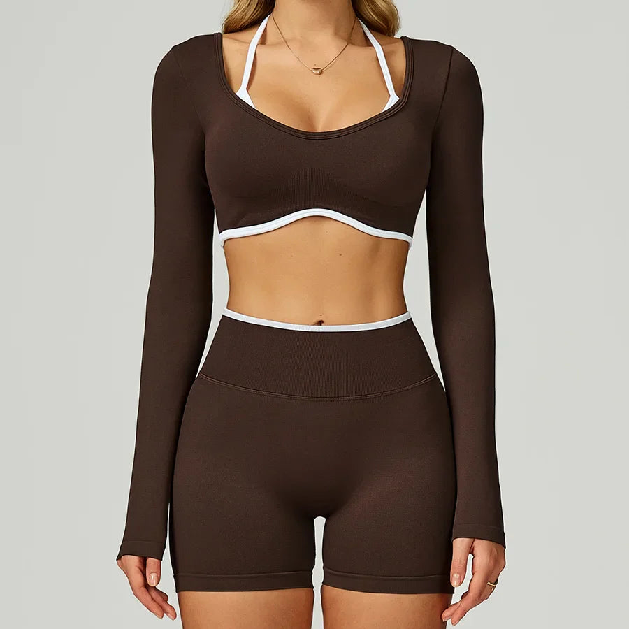 Women's 2-Piece Yoga Set - Sports Bra & Leggings Activewear