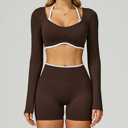 Women's 2-Piece Yoga Set - Sports Bra & Leggings Activewear