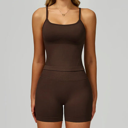 Women's 2-Piece Yoga Set - Sports Bra & Leggings Activewear