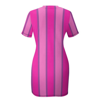 Women's LazyTown Costume Dress - Spaghetti Strap A-Line Dress