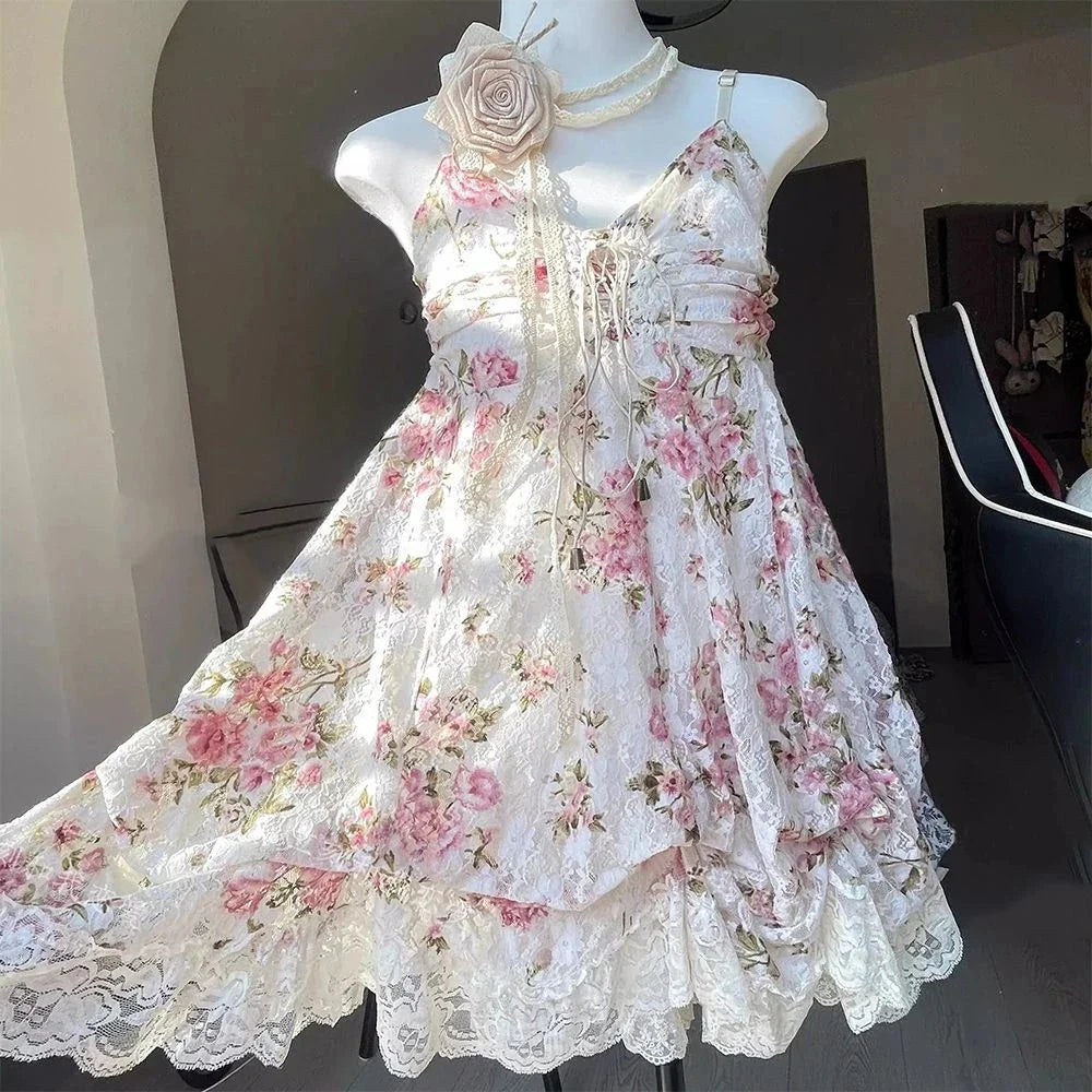 Women's Gothic Y2K Vintage Mini Dress