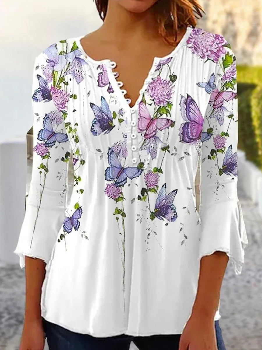 Women's Printed Casual Shirt