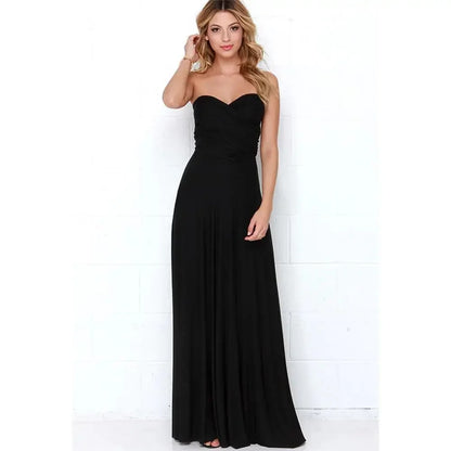 Convertible Wrap Maxi Dress