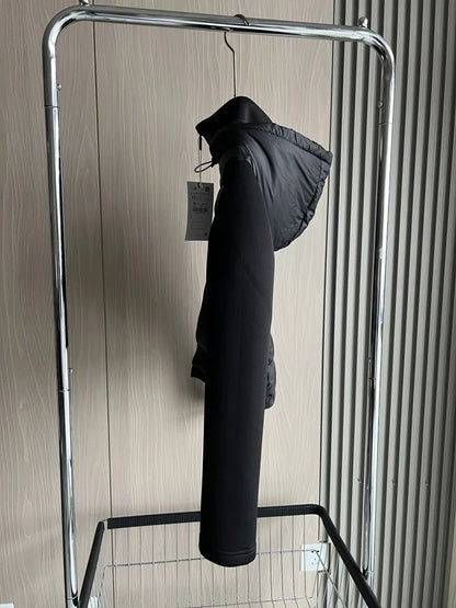 Hooded Turtleneck Down Jacket