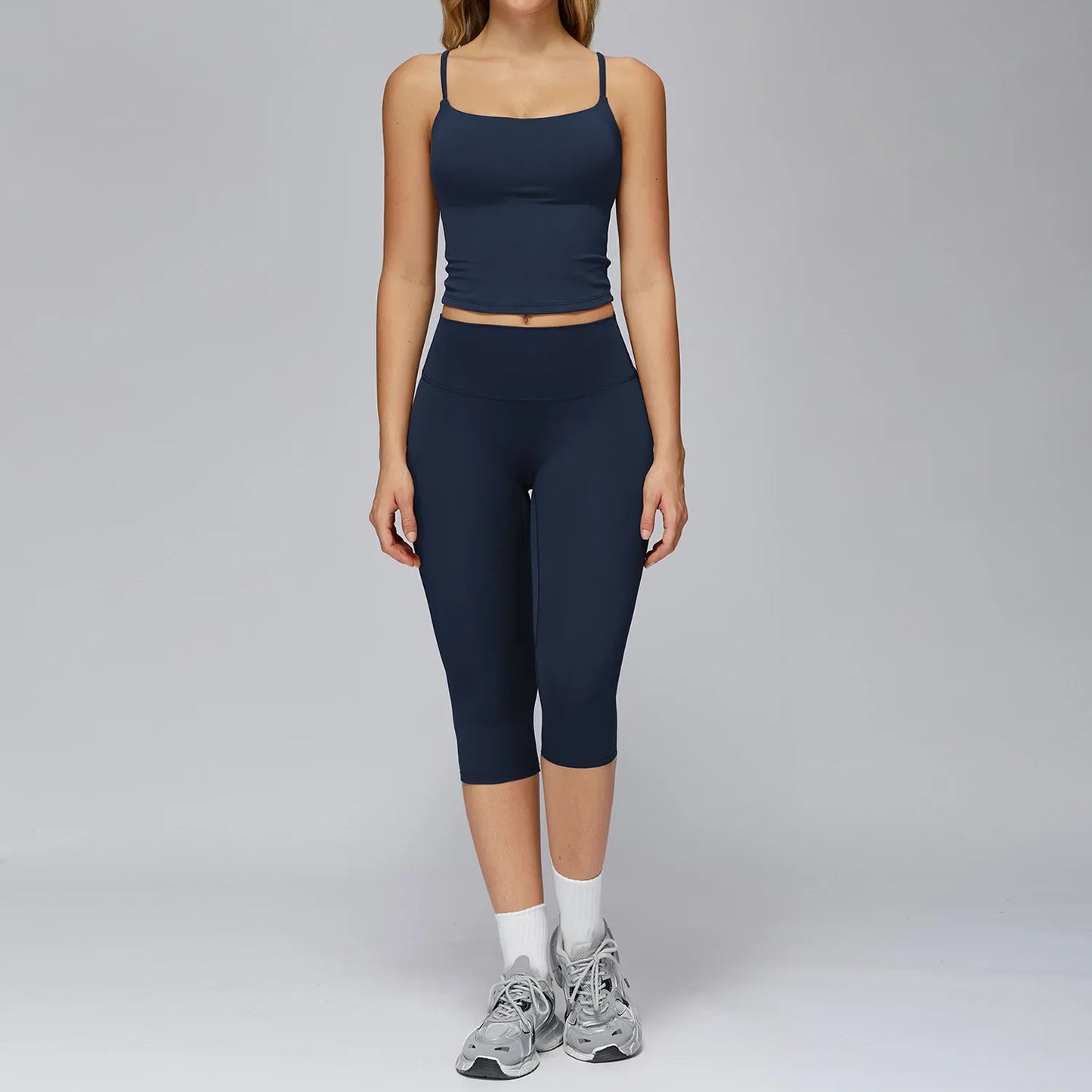 Yoga Set 2/3PCS Women Clothes Sports Outfits Fitness Tracksuit Yoga Suits Gym Legging Workout Long Sleeved Female Bra Sportswear