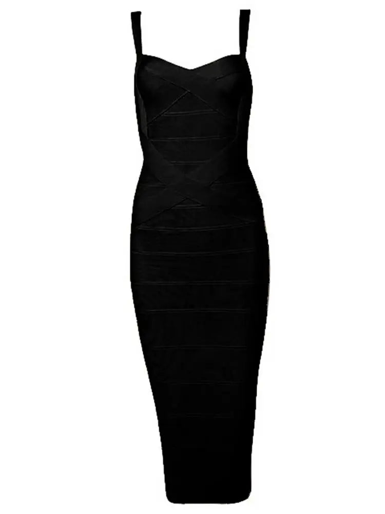 Women's Celebrity Bandage Bodycon Dress