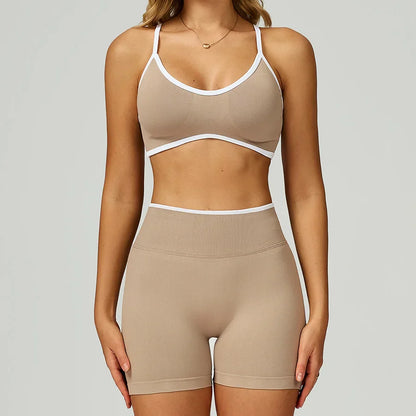 Women's 2-Piece Yoga Set - Sports Bra & Leggings Activewear