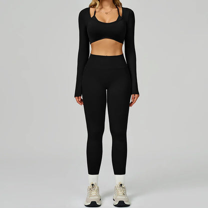 Women's 2-Piece Yoga Set - Sports Bra & Leggings Activewear