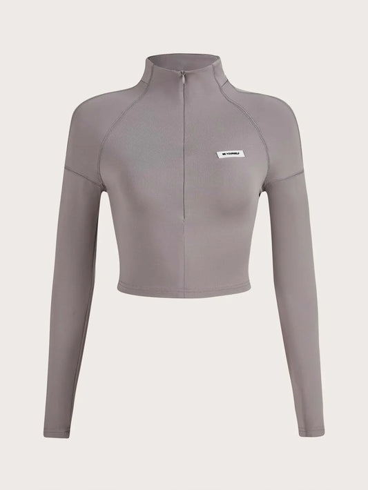 Women's Slim-Fit Long-Sleeve Sports Top