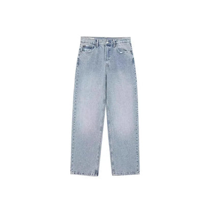 Women's Pants Distressed Loose Jeans Retro Pocket Casual Y2K Style