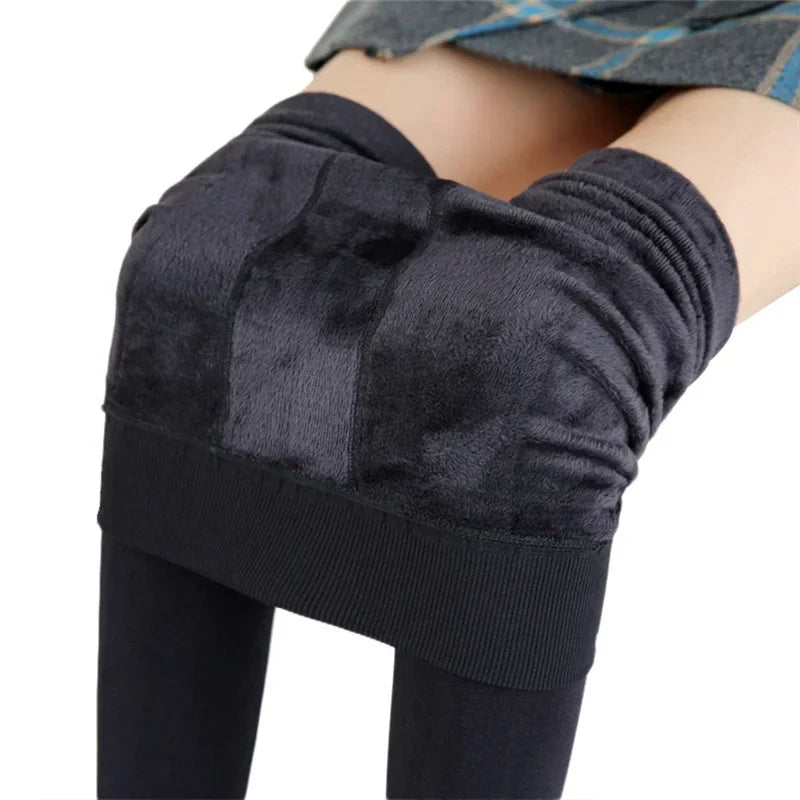Women's Velvet-Lined Winter Leggings