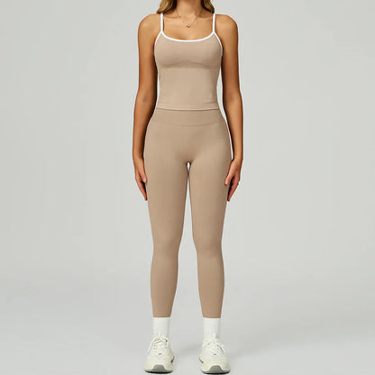 Women's 2-Piece Yoga Set - Sports Bra & Leggings Activewear