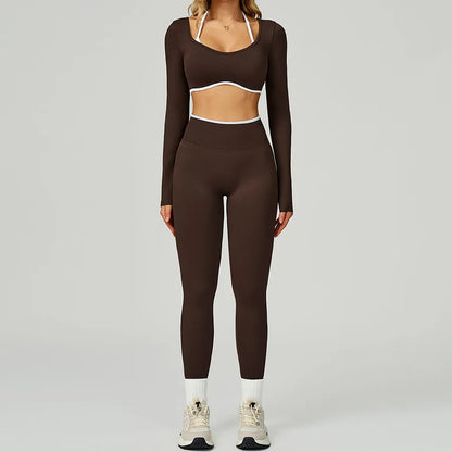 Women's 2-Piece Yoga Set - Sports Bra & Leggings Activewear